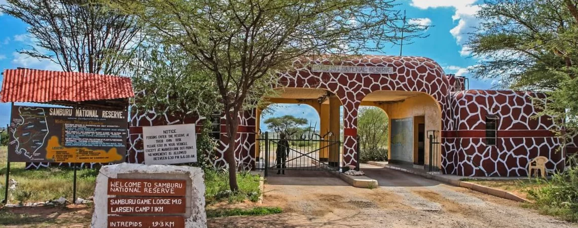 Samburu National Reserve/Entry gate